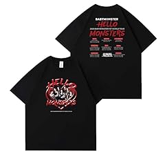 M 黒 Tシャツ babymonster ソウルコン ベビモン 韓国 BABYMONSTER【HELLO MONSTER】ソウルコン Tシャツ【黒】 - メルカリ